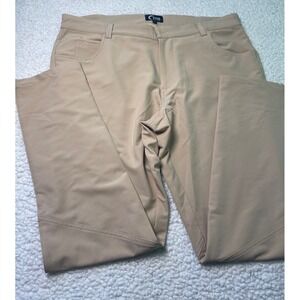 Zyia Performance Tan Outdoor Pants Activewear Hiking Camping Fishing  Large